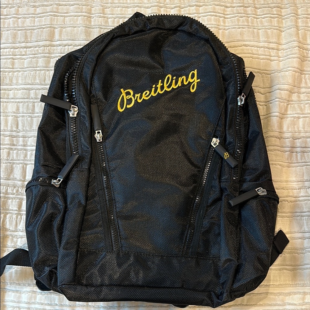 Breitling Black Backpack